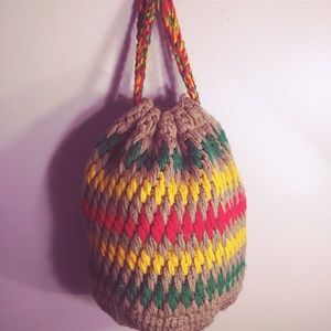 Rounded hobo bag